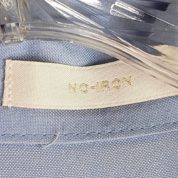 Chicos Shirt Top Women’s Size 3 US XL Blue Button Up Cotton Collared - Picture 6 of 8